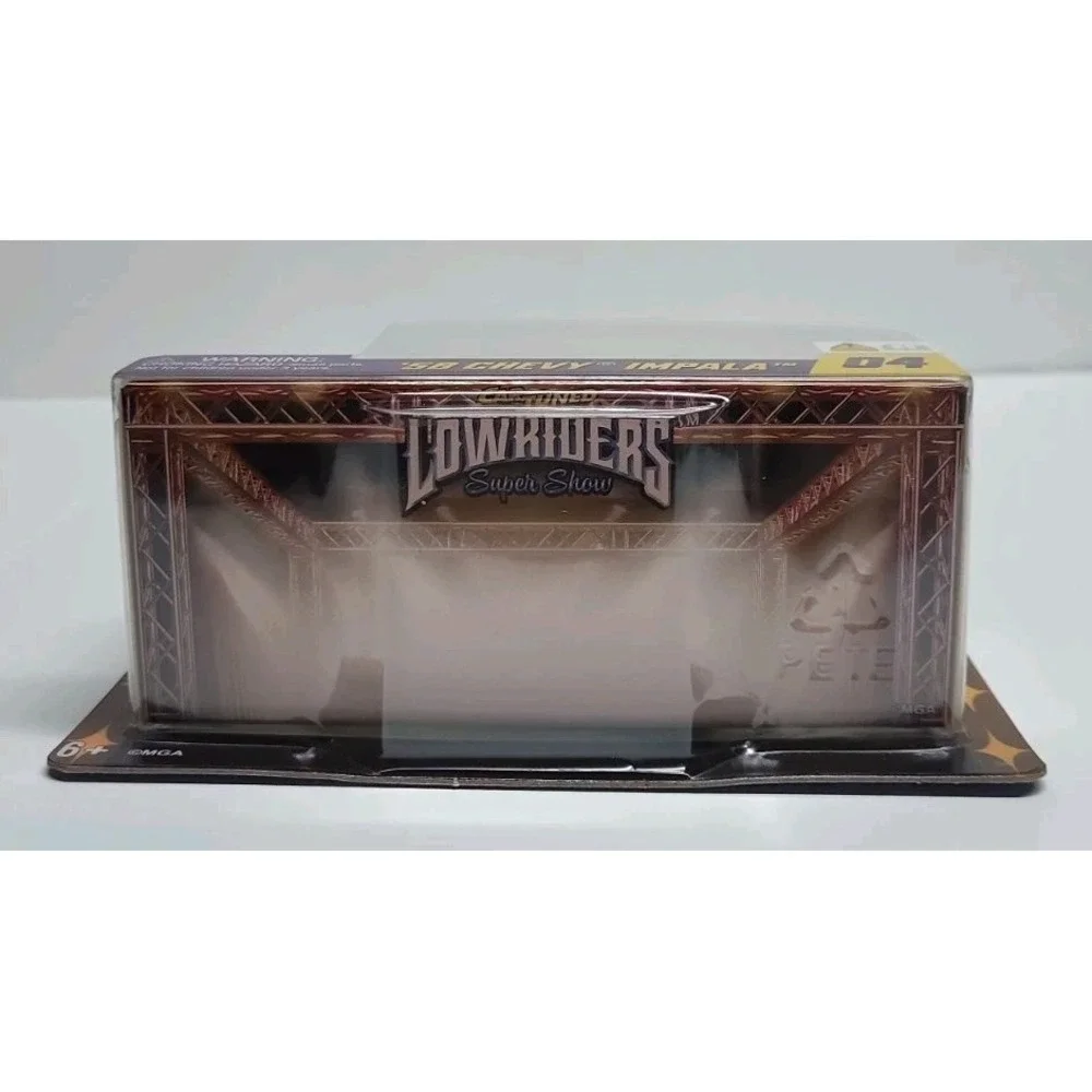 CarTuned 58 Chevy Impala Black #04 Series 1 Lowriders LED Glow Lowriders 1/64 🔥